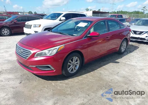 2016 Hyundai Sonata Se from USA, damaged, VIN 5NPE24AF3GH432587